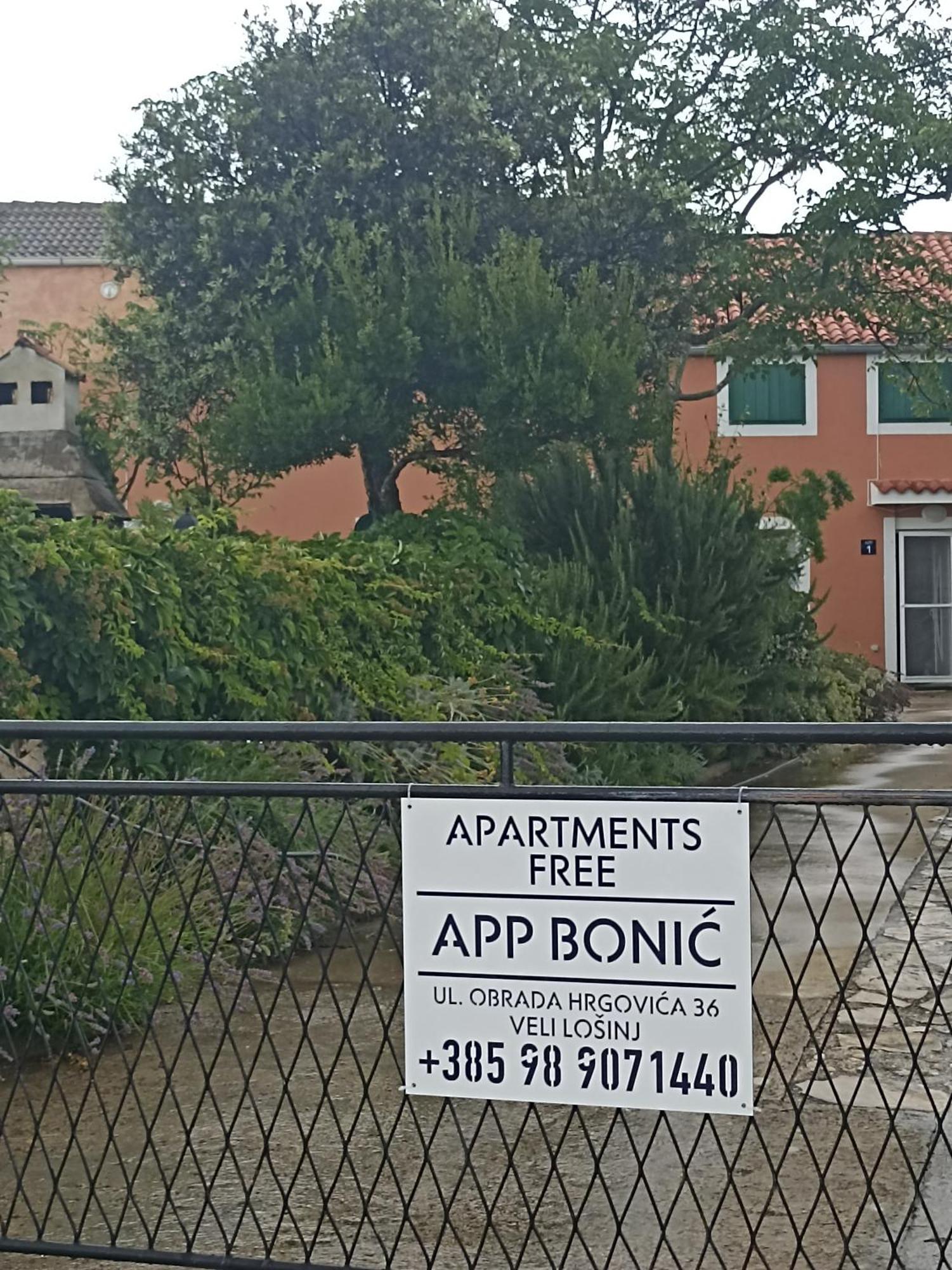App Bonic Veli Lošinj Exterior foto